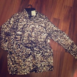 Never worn! Brand new sequin top! H&M